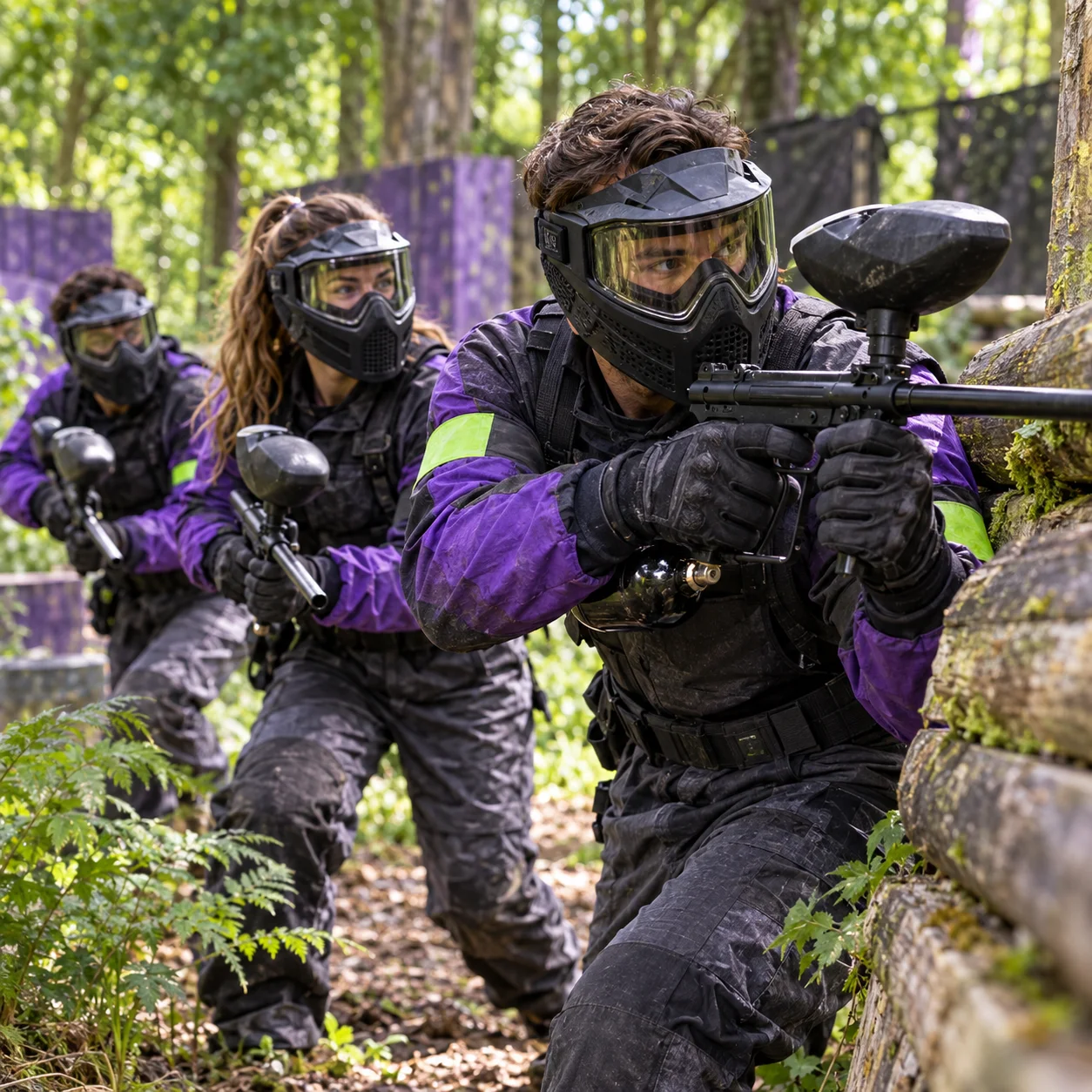 Original Paintball Network campaign artwork